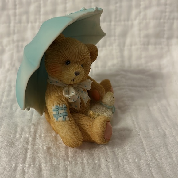 Cherished Teddies- April (1993) Bear Figurine - Picture 4 of 9